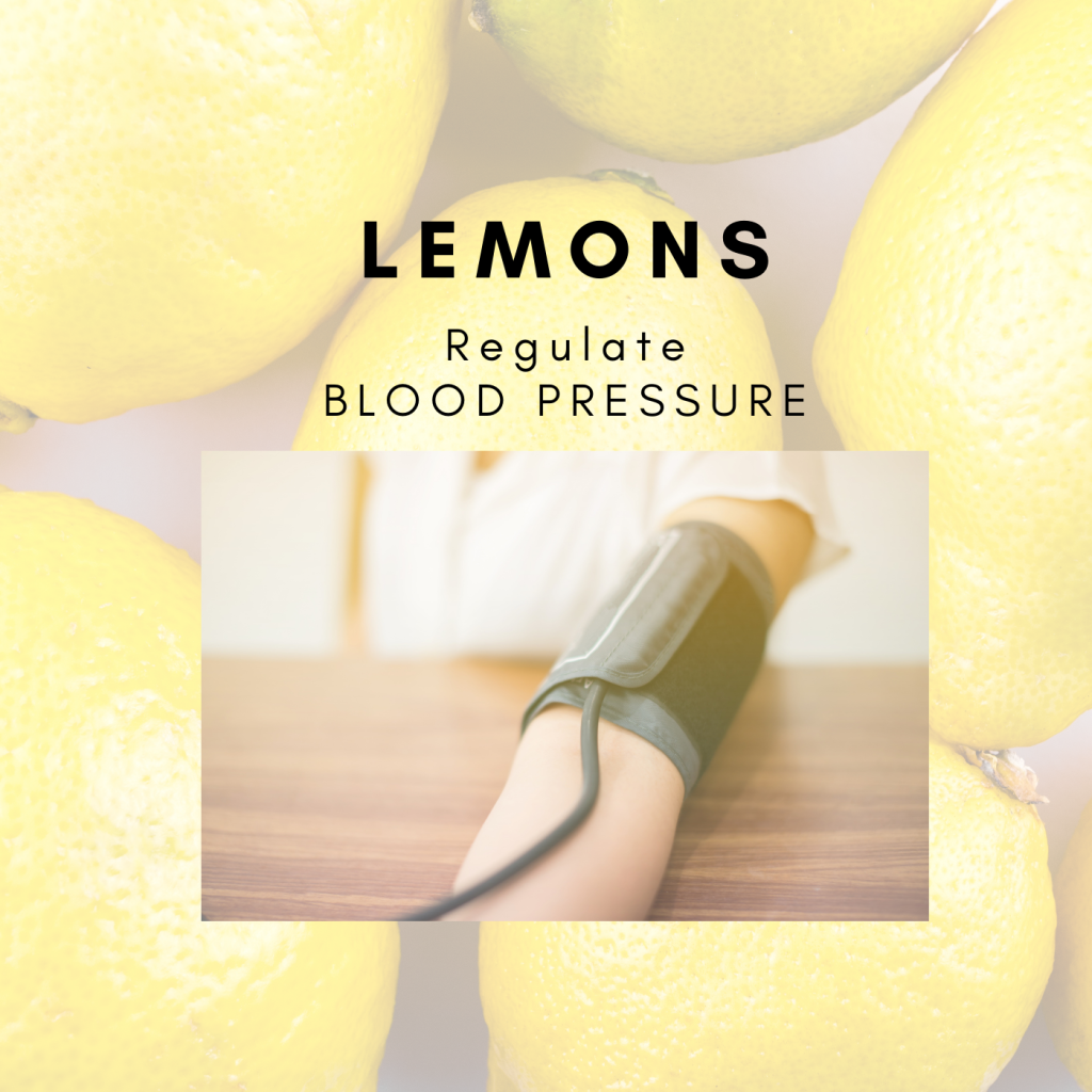 Lemons lower blood pressure